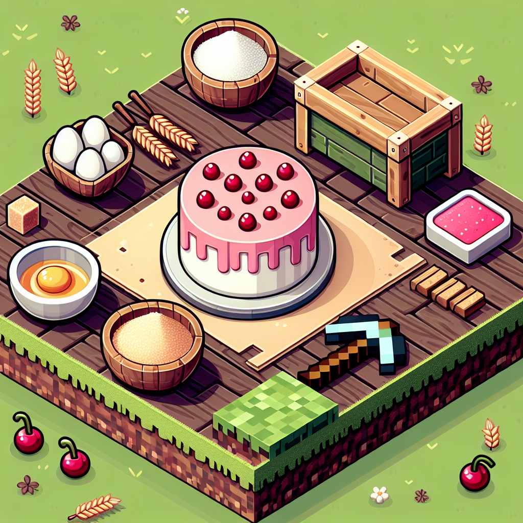 Cake Crafting: Exploring Minecraft's Sweetest Delight
