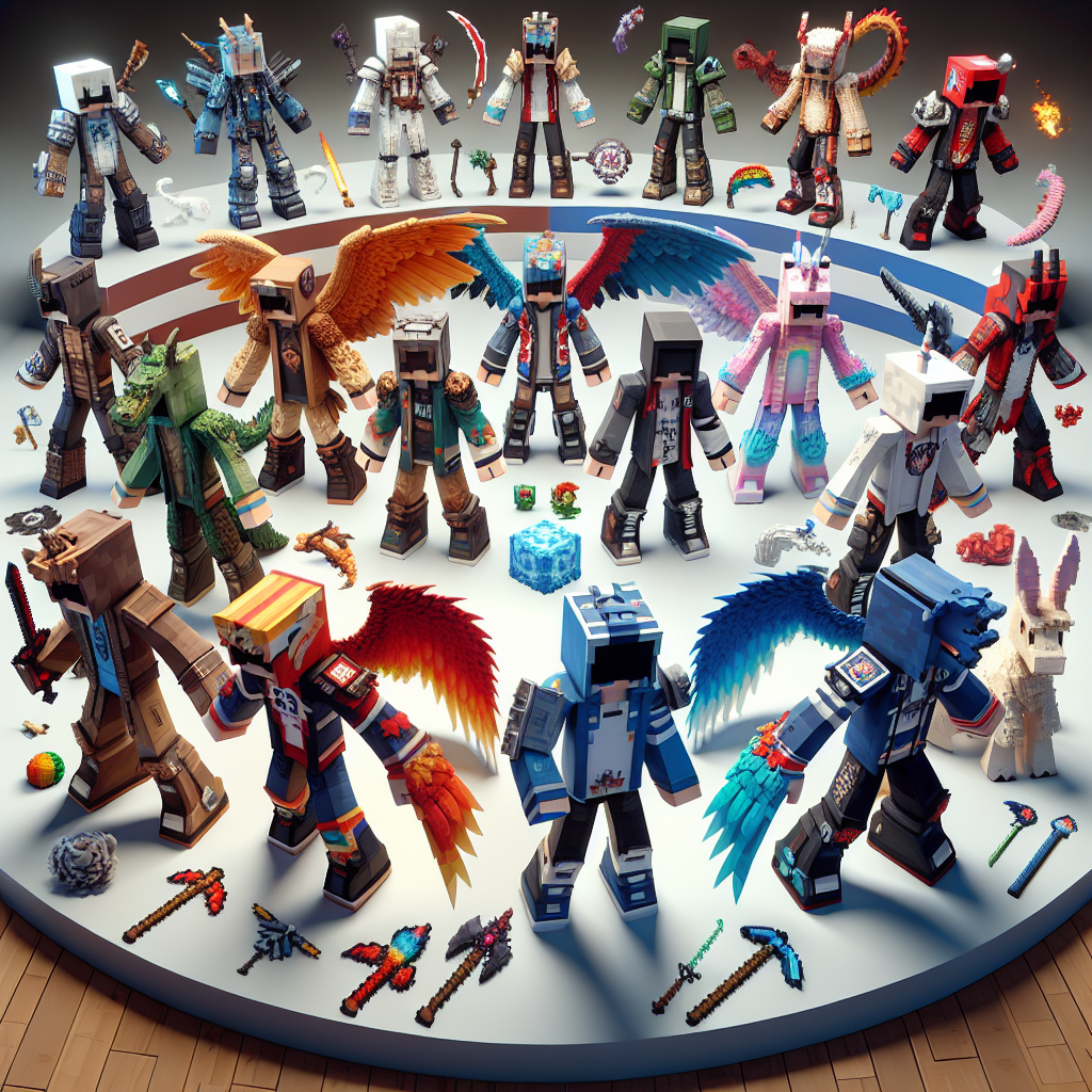 Exploring the Best 3D Skin Designs for Minecraft Enthusiasts