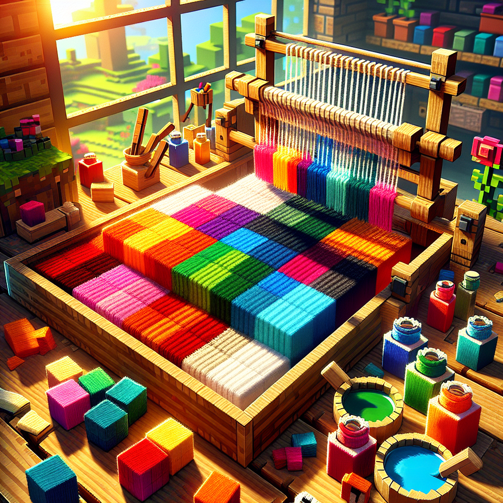 Crafting Colorful Creations: A Guide to the Minecraft Loom